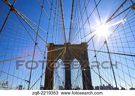 Brooklyn Bridge in New York City. View Large Photo Image Stock Image - Brooklyn Bridge in New York City.. Fotosearch