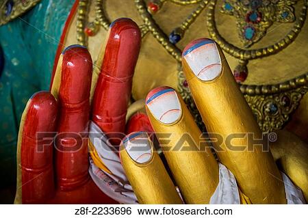 Buddhist moments in a monastery in Ladakh. View Large Photo Image Stock Photograph - Buddhist moments in a monastery in Ladakh.. Fotosearch