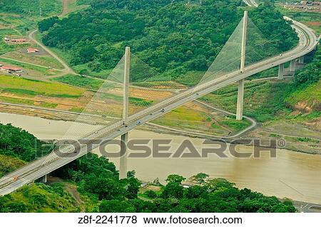 Centennial Bridge. Panama. View Large Photo Image Stock Photo - Centennial Bridge. Panama.. Fotosearch