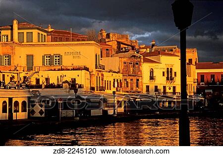 Stock Image - chania.. Fotosearch