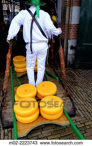 Cheese market, De Waag, Alkmaar, Netherlands, Europe. View Large Photo Image Stock Image - Cheese market, De Waag, Alkmaar, Netherlands, Europe.. Fotosearch