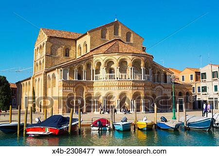 Chiesa dei Santi Maria e Donato, church, Campo San Donato, Murano island, Venice, Italy. View Large Photo Image Stock Photo - Chiesa dei Santi Maria e Donato, church, Campo San Donato, Murano island, Venice, Italy.. Fotosearch