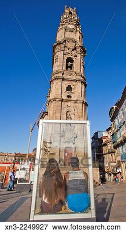 Clérigos tower, the Torre dos Clérigos, The Clérigos Church, Igreja dos Clérigos, Bell tower, Baroque church, Porto, Portugal, Europe. View Large Photo Image Stock Photo - Clérigos tower, the Torre dos Clérigos, The Clérigos Church, Igreja dos Clérigos, Bell tower, Baroque church, Porto, Portugal, Europe.. Fotosearch