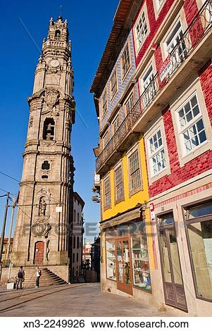Clérigos tower, the Torre dos Clérigos, The Clérigos Church, Igreja dos Clérigos, Bell tower, Baroque church, Porto, Portugal, Europe. View Large Photo Image Stock Photograph - Clérigos tower, the Torre dos Clérigos, The Clérigos Church, Igreja dos Clérigos, Bell tower, Baroque church, Porto, Portugal, Europe.. Fotosearch
