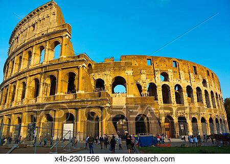Colosseo, The Colosseum, Rome, Italy. View Large Photo Image Stock Photograph - Colosseo, The Colosseum, Rome, Italy.. Fotosearch