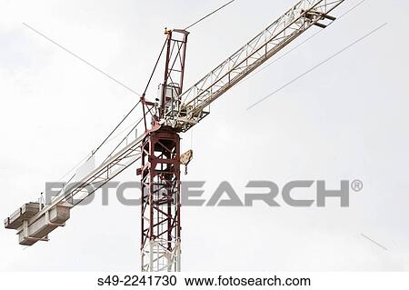 Stock Image - construction crane.. Fotosearch