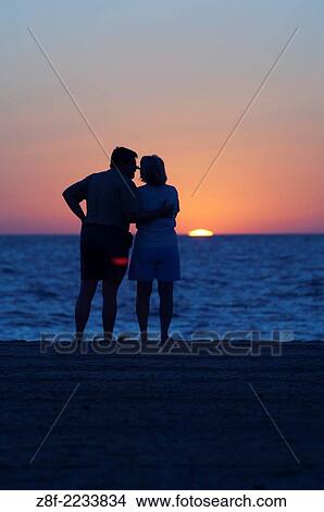 Couple at Rehoboth Beach, Delaware. View Large Photo Image Picture - Couple at Rehoboth Beach, Delaware.. Fotosearch