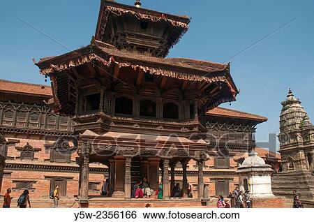 Durbar Square is the heart of the historic city-state of Bhaktapur in the Kathmandu Valley, Nepal. Taken before the catastrophic April 2015 earthquake. View Large Photo Image Stock Photograph - Durbar Square is the heart of the historic city-state of Bhaktapur in the Kathmandu Valley, Nepal. Taken before the catastrophic April 2015 earthquake.. Fotosearch