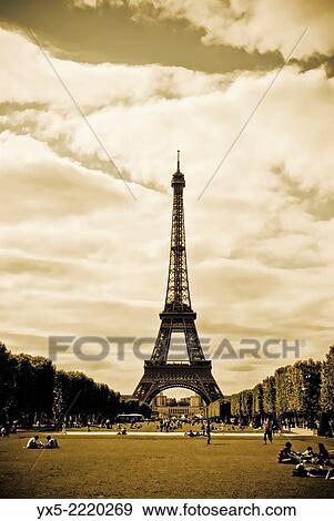 Eiffel Tower, Parice, France. View Large Photo Image Stock Photo - Eiffel Tower, Parice, France.. Fotosearch