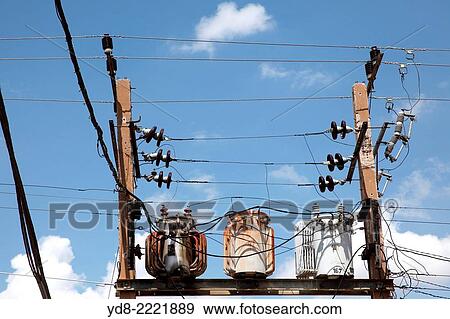 Electrical transformers lying in Moron, Ciego de Avila, Cuba View Large Photo Image Stock Photo - Electrical transformers lying in Moron, Ciego de Avila, Cuba. Fotosearch