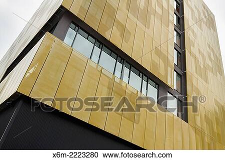 Stock Image - Engineering building. UPV University. Bilbao. Biscay, Basque Country, Spain, Europe.. Fotosearch
