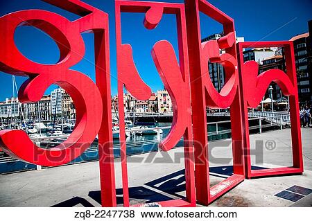 Escultura de Juan Jareño para Gijón, Spain. View Large Photo Image Stock Photo - Escultura de Juan Jareño para Gijón, Spain.. Fotosearch