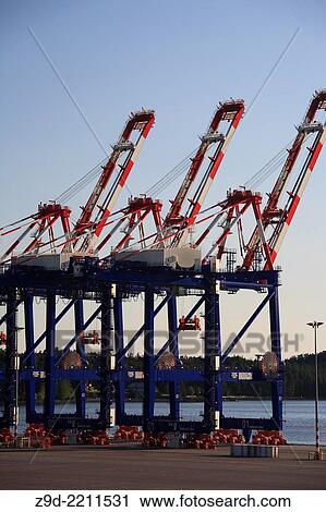 Fairview Container Terminal, Prince Rupert, BC. View Large Photo Image Stock Image - Fairview Container Terminal, Prince Rupert, BC.. Fotosearch