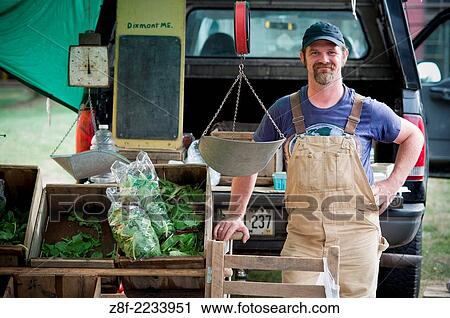 Farmer with produce. View Large Photo Image Stock Image - Farmer with produce.. Fotosearch