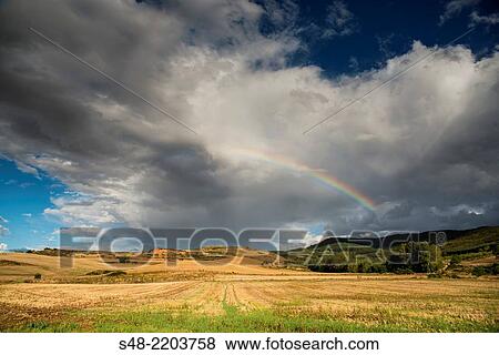Fields in La Rioja. Spain. Europe. View Large Photo Image Stock Photo - Fields in La Rioja. Spain. Europe.. Fotosearch