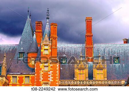 france, 28: maintenon castle. View Large Photo Image Stock Image - france, 28: maintenon castle.. Fotosearch