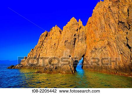france, corsica, porto´s gulf: piana´s calanches View Large Photo Image Stock Image - france, corsica, porto´s gulf: piana´s calanches. Fotosearch