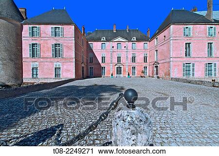 france, loire castles: meung castle, south outside. View Large Photo Image Stock Image - france, loire castles: meung castle, south outside.. Fotosearch