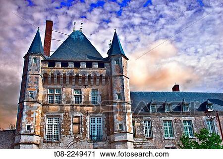 france, loire castles: talcy castle. View Large Photo Image Stock Image - france, loire castles: talcy castle.. Fotosearch