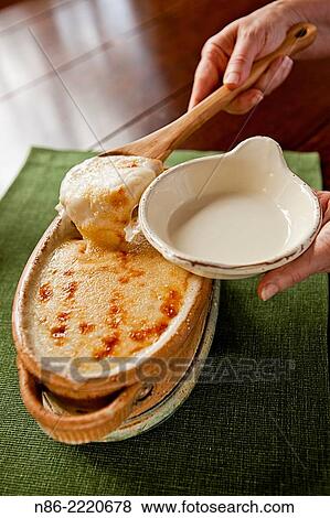 garlic parmesan mashed potatoes. View Large Photo Image Stock Photo - garlic parmesan mashed potatoes.. Fotosearch