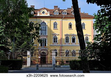 grand building of George Baritiu along the Astra public garden, Sibiu, Transylvania, Romania, Southeastern and Central Europe. View Large Photo Image Stock Photography - grand building of George Baritiu along the Astra public garden, Sibiu, Transylvania, Romania, Southeastern and Central Europe.. Fotosearch