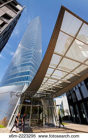 Iberdrola Tower. Bilbao, Biscay, Basque Country, Spain, Europe. View Large Photo Image Stock Photography - Iberdrola Tower. Bilbao, Biscay, Basque Country, Spain, Europe.. Fotosearch
