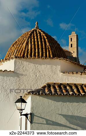 Ibiza Cathedral, Santo Domingo Convent, Old Town, Dalt Vila, Eivissa, Ibiza, Balearic Islands, Spain, Mediterranean, Europe. View Large Photo Image Stock Image - Ibiza Cathedral, Santo Domingo Convent, Old Town, Dalt Vila, Eivissa, Ibiza, Balearic Islands, Spain, Mediterranean, Europe.. Fotosearch