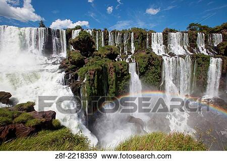 Iguazu Falls Argentina. View Large Photo Image Stock Photo - Iguazu Falls Argentina.. Fotosearch