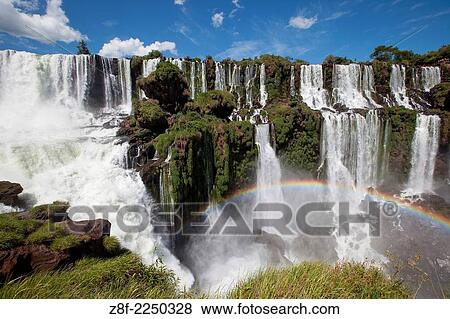 Iguazu Falls Argentina. View Large Photo Image Stock Photo - Iguazu Falls Argentina.. Fotosearch