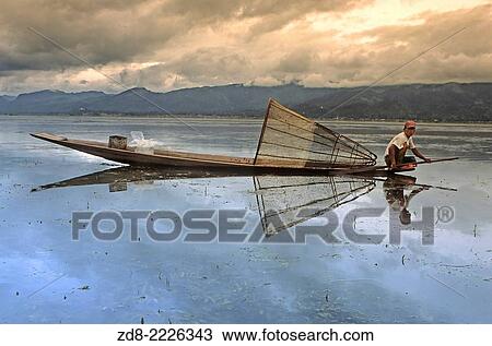 inle lake. myanmar. View Large Photo Image Stock Image - inle lake. myanmar.. Fotosearch