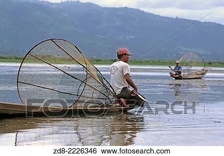 inle lake. myanmar. View Large Photo Image Stock Photograph - inle lake. myanmar.. Fotosearch