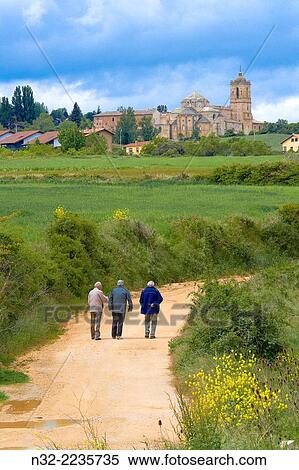 Irache Monastery, Camino de Santiago, Navarra, Ayegui, Navarre, Way of St James, Spain. View Large Photo Image Stock Photography - Irache Monastery, Camino de Santiago, Navarra, Ayegui, Navarre, Way of St James, Spain.. Fotosearch