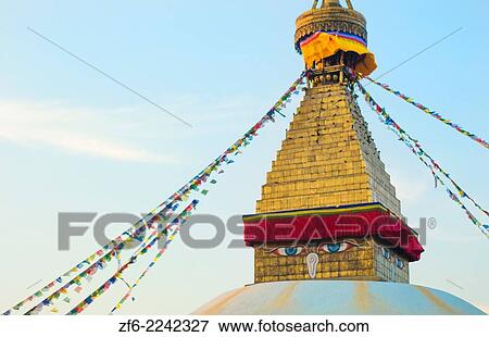 Kathmandu Nepal Boudhanath Stupa at the famous religious temple. View Large Photo Image Stock Photo - Kathmandu Nepal Boudhanath Stupa at the famous religious temple.. Fotosearch