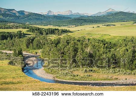 landscape west of Pincher Creek, Alberta, Canada. View Large Photo Image Stock Photograph - landscape west of Pincher Creek, Alberta, Canada.. Fotosearch