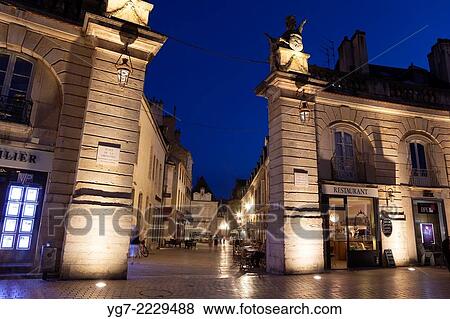 Liberation square, Dijon, Departement Cote-d´Or, Bourgogne, France. View Large Photo Image Stock Photo - Liberation square, Dijon, Departement Cote-d´Or, Bourgogne, France.. Fotosearch