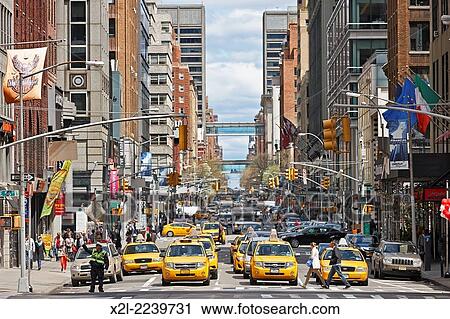 Midtown Manhattan, New York, USA. View Large Photo Image Stock Image - Midtown Manhattan, New York, USA.. Fotosearch