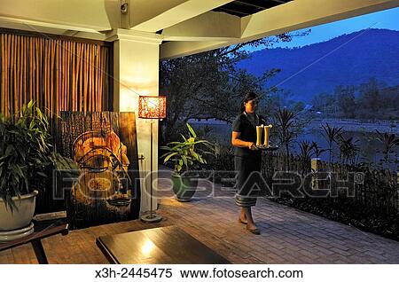 Muang La Resort, Muang La, Oudomxay Province in northwestern Laos, Southeast Asia. View Large Photo Image Stock Photography - Muang La Resort, Muang La, Oudomxay Province in northwestern Laos, Southeast Asia.. Fotosearch