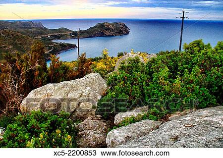 Natural Parc of Cap de Creus, Roses, Girona, Catalonia View Large Photo Image Stock Image - Natural Parc of Cap de Creus, Roses, Girona, Catalonia. Fotosearch