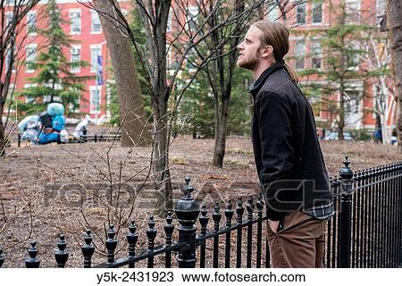 New York, USA, Male social worker with Goddard Riverside, searching the streets of Manhattan for homeless people in need of any help or assistance. View Large Photo Image Stock Image - New York, USA, Male social worker with Goddard Riverside, searching the streets of Manhattan for homeless people in need of any help or assistance.. Fotosearch