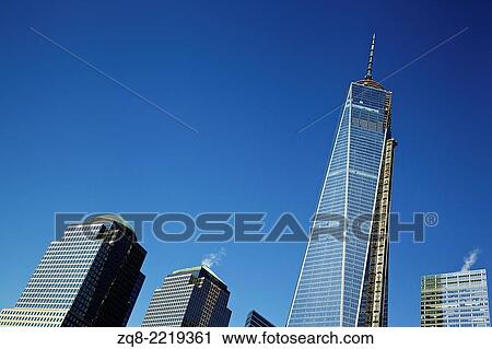 NYC´s World Trade Center towers. View Large Photo Image Stock Image - NYC´s World Trade Center towers.. Fotosearch