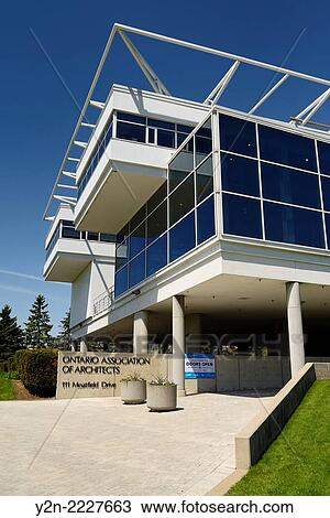 Stock Image - Ontario Association of Architects building at Doors Open event Toronto Canada.. Fotosearch