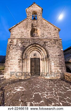 Stock Photo - Orreaga, Roncesvalles, Navarre, Spain.. Fotosearch