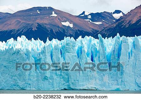 Perito Moreno glacier. Los Glaciares National Park. Argentino Lake. Near El Calafate. Santa Cruz province. Patagonia. Argentina. View Large Photo Image Stock Image - Perito Moreno glacier. Los Glaciares National Park. Argentino Lake. Near El Calafate. Santa Cruz province. Patagonia. Argentina.. Fotosearch