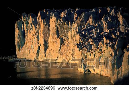 Perito Moreno Glacier, Parque Nacional Los Glaciares, Patagonia, Argentina. View Large Photo Image Stock Photograph - Perito Moreno Glacier, Parque Nacional Los Glaciares, Patagonia, Argentina.. Fotosearch