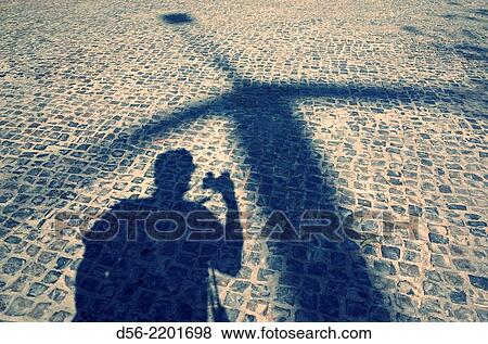 Photographer shadow, Valencia, Spain. View Large Photo Image Stock Photo - Photographer shadow, Valencia, Spain.. Fotosearch
