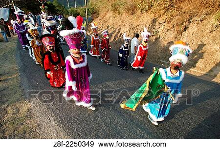 Pilgrimage with musical band and colorful dreesed personages to visit Candelaria´s Virgin in Landa Guerrero Mexico. Every february the second this celebration comes to life, giving great reinforcement to the town individuality. View Large Photo Image Stock Photo - Pilgrimage with musical band and colorful dreesed personages to visit Candelaria´s Virgin in Landa Guerrero Mexico. Every february the second this celebration comes to life, giving great reinforcement to the town individuality.. Fotosearch