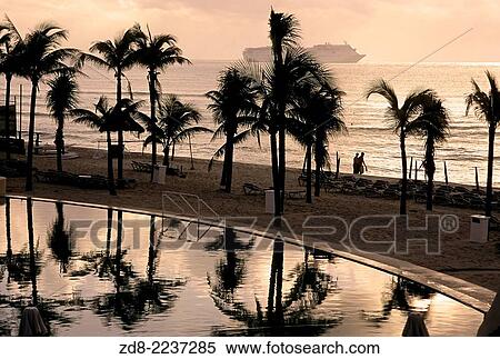 Playa del Carmen beach. View Large Photo Image Stock Photography - Playa del Carmen beach.. Fotosearch