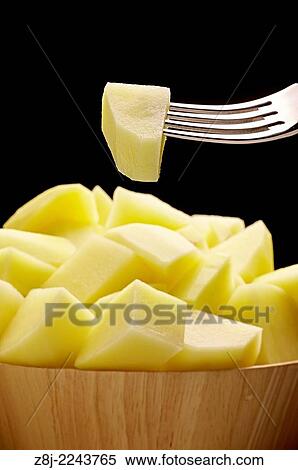 Stock Photography - Potato dice. Fotosearch