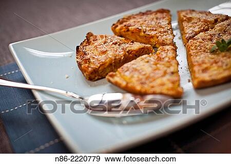 Stock Photo - potato frittata.. Fotosearch