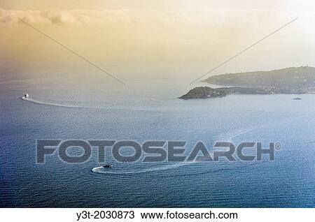 Principality of Monaco, Monte Carlo. Sunset on the Mediterranean sea. View Large Photo Image Stock Image - Principality of Monaco, Monte Carlo. Sunset on the Mediterranean sea.. Fotosearch